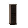 Modern Glass Door Wine Cabinet with Three-Layer Design, with Drawer and X-Shaped Wine Rack, for Living Room, Kitchen, Dining Room, Bar